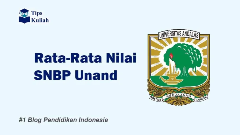 Nilai SNBP Unand