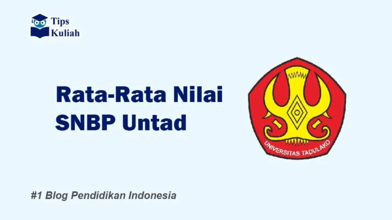 Nilai SNBP Untad